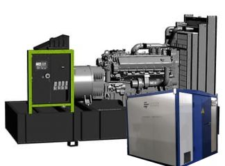 Дизельный генератор Pramac GSW 645 M 480V