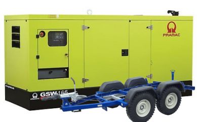 Дизельный генератор Pramac GSW 165 P 400V
