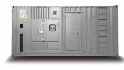 Дизельный генератор CTG 550B в кожухе с АВР